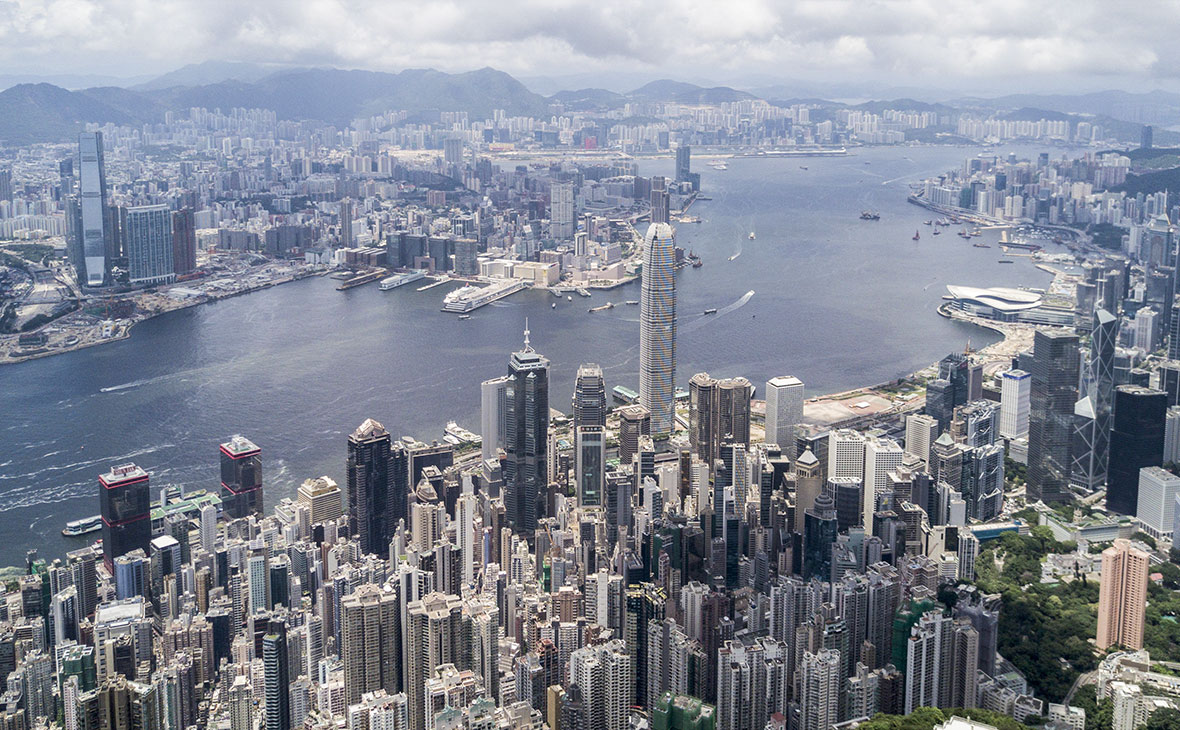 Гонконг  - самый популярный город среди туристов