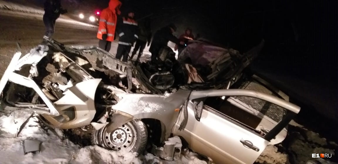 В ДТП на трассе Пермь - Екатеринбург погибли два человека