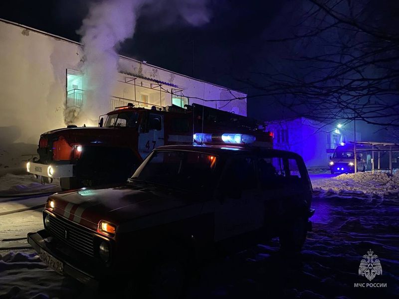 В первоуральском психоневрологическом госпитале «Снежинка» произошёл пожар