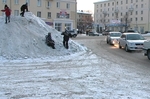 Гора смерти на площади Победы. Видео