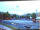 Реконструкция стадиона приостановлена. Видео