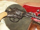 Жительница Ревды нашла в садовом домике револьвер 1912 года выпуска