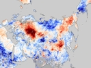 Температурная аномалия в России бьет общемировые рекорды