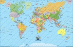 В Интернете появилась мировая карта протестных настроений