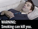 Пугающие картинки появятся на сигаретных пачках в июле 2012 года