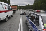 В Первоуральске в результате ДТП погиб мотоциклист. Фото. Видео