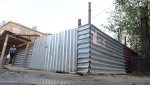 С чертищевской стройки на улице Герцена пытались украсть городское имущество. Видео