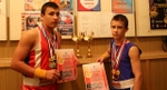 Первоуральске школьники братья Онучины одержали победу на боксерском ринге