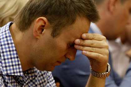 А.Навальный приговорен к 5 годам лишения свободы