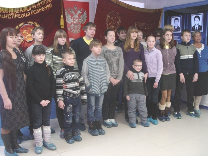 Воспитанники детского дома г. Первоуральска посетили музей областной полиции. Фото