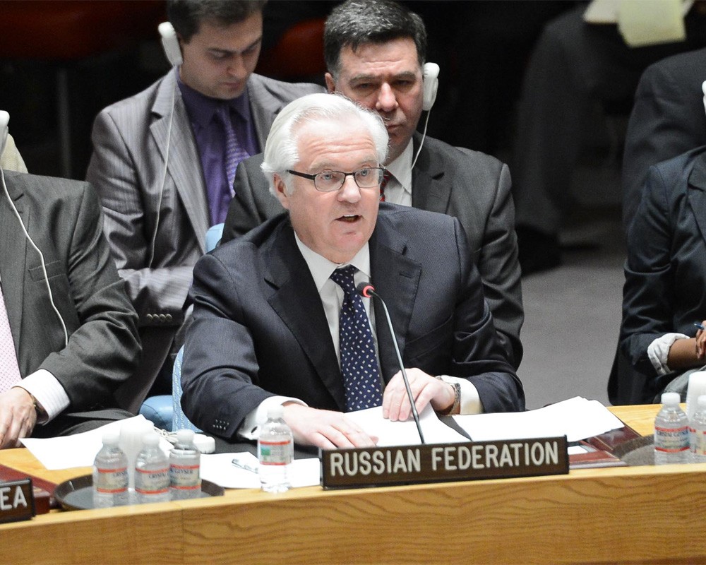 Россия требует невмешательства Запада в украинский кризис