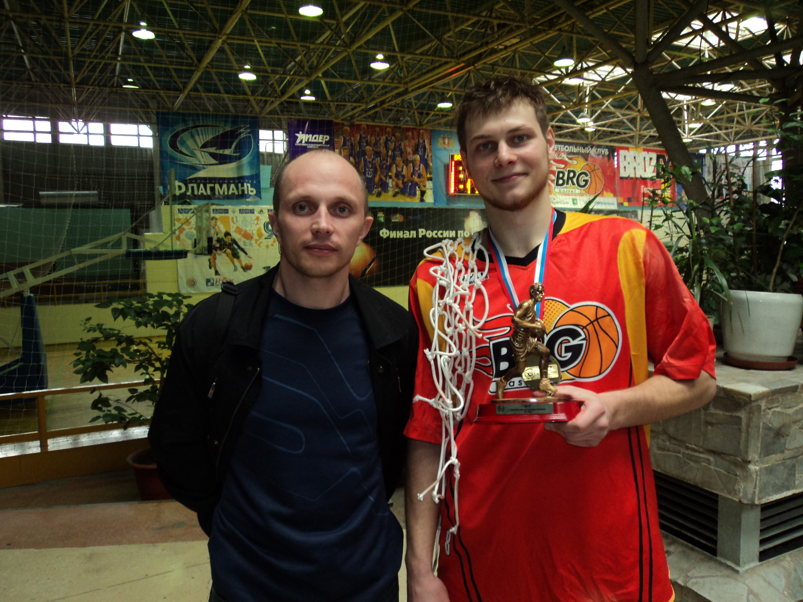 Выпускник ДЮСШ г. Первоуральска В. Заботин признан лучшим игроком чемпионата России по баскетболу среди команд первой лиги 