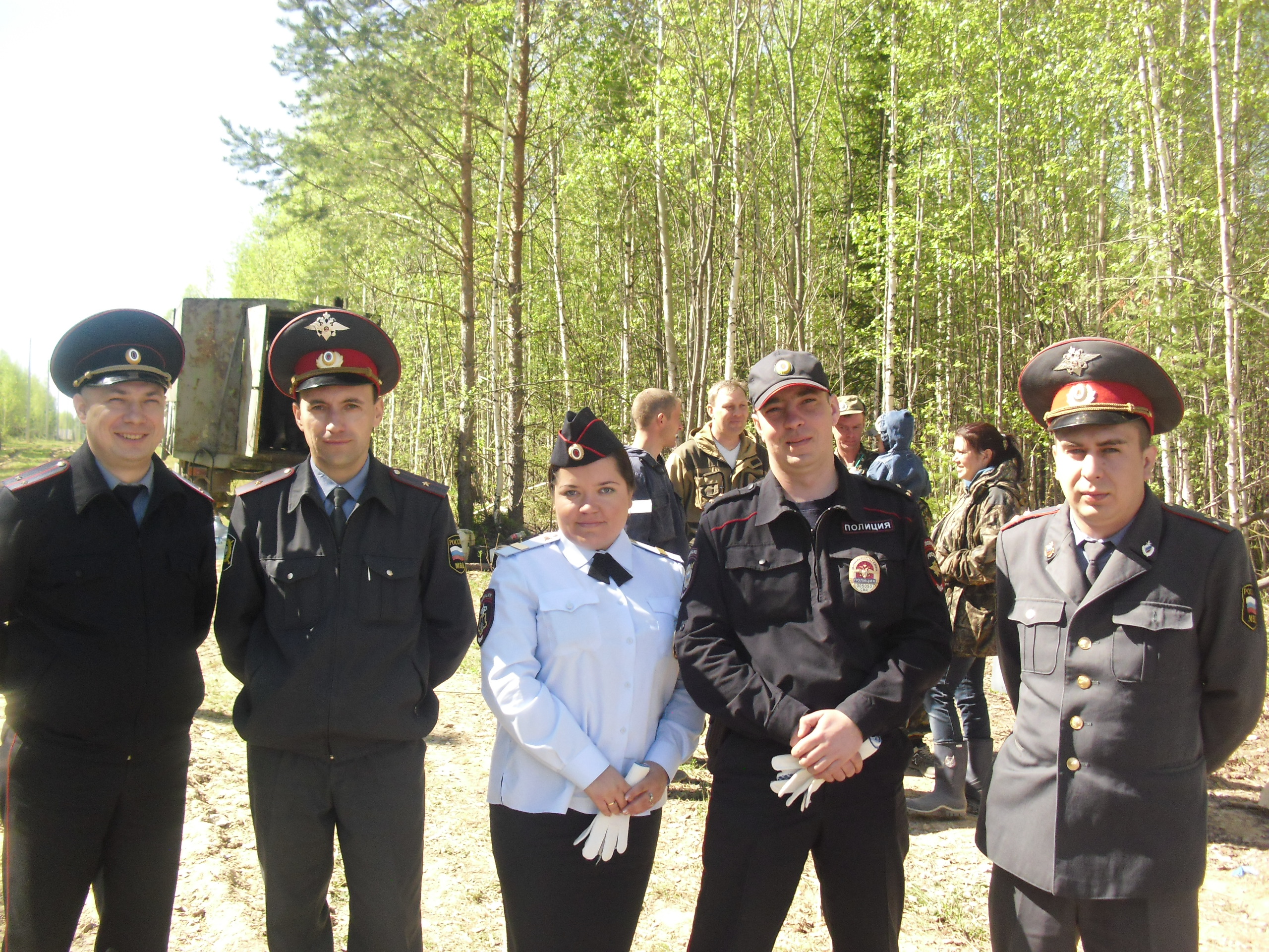 Первоуральские полицейские поучаствовали в акции «Всероссийский день посадки леса». Видео