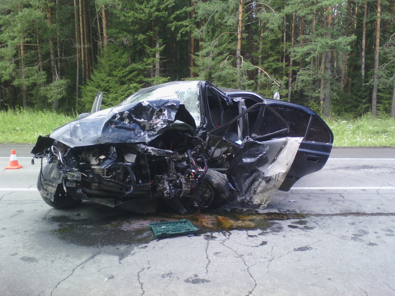 Подробности дорожной трагедии на трассе «Первоуральск-Шаля» 