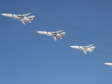 Военные самолеты над Свердловской областью