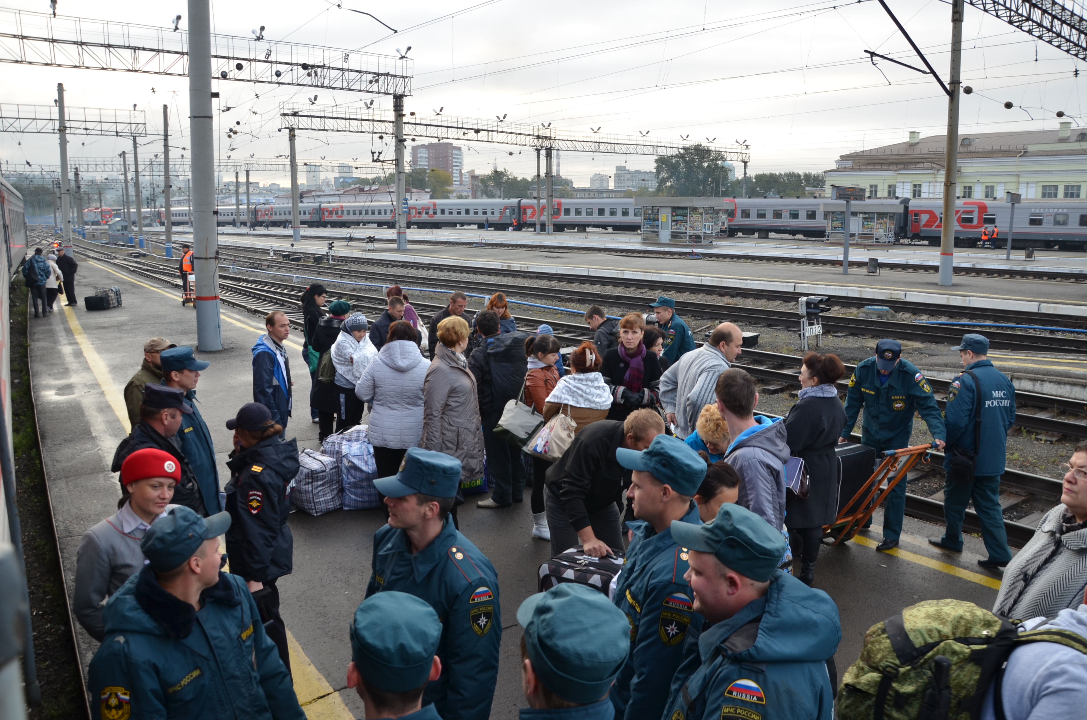 В Первоуральск вновь прибыли беженцы из Украины