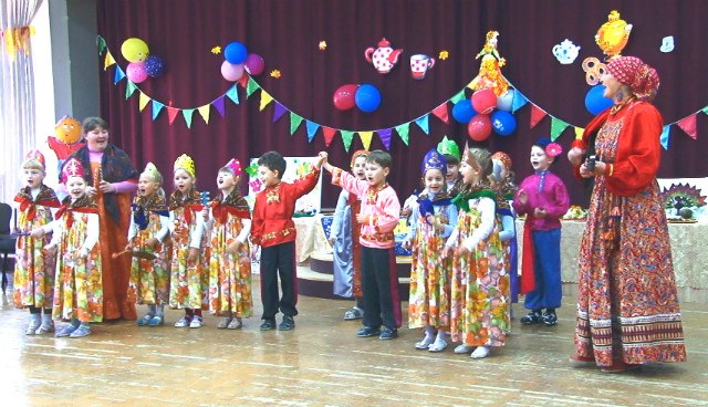 Детские сады провели осеннюю ярмарку