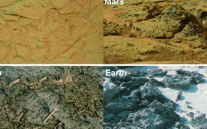 Ученые обнаружили на Марсе возможные следы жизни