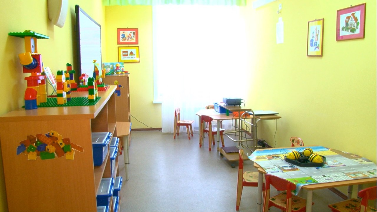 Игровая комната с конструктором лего появилась в детском саду №14
