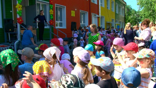На Динасе открыли новый детский сад