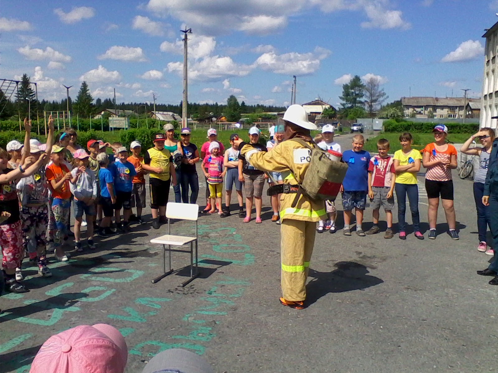 В школе №36 поселка Кузино прошел День пожарной безопасности