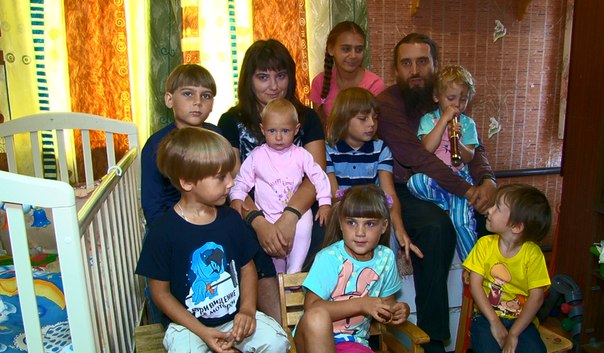 В гостях у многодетной семьи Калегиных