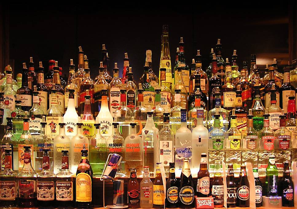 По итогам 2015 года потребление крепкого алкоголя снизилось на 5,3%