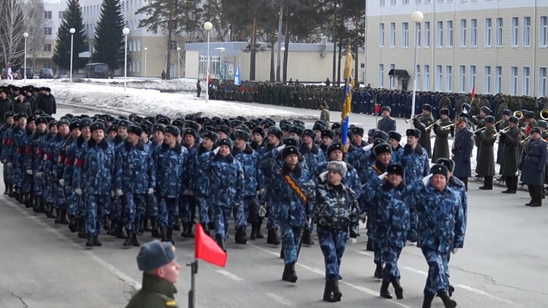 Cотрудники ГУФСИН готовятся к параду Победы 