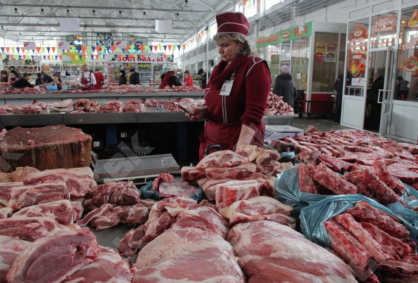 Россия запретила ввоз говядины из Минской области Белоруссии