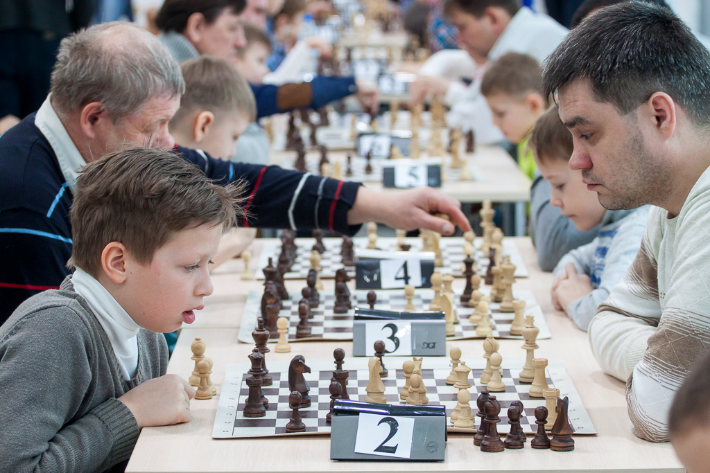 В Первоуральске прошел самый массовый турнир по шахматам 