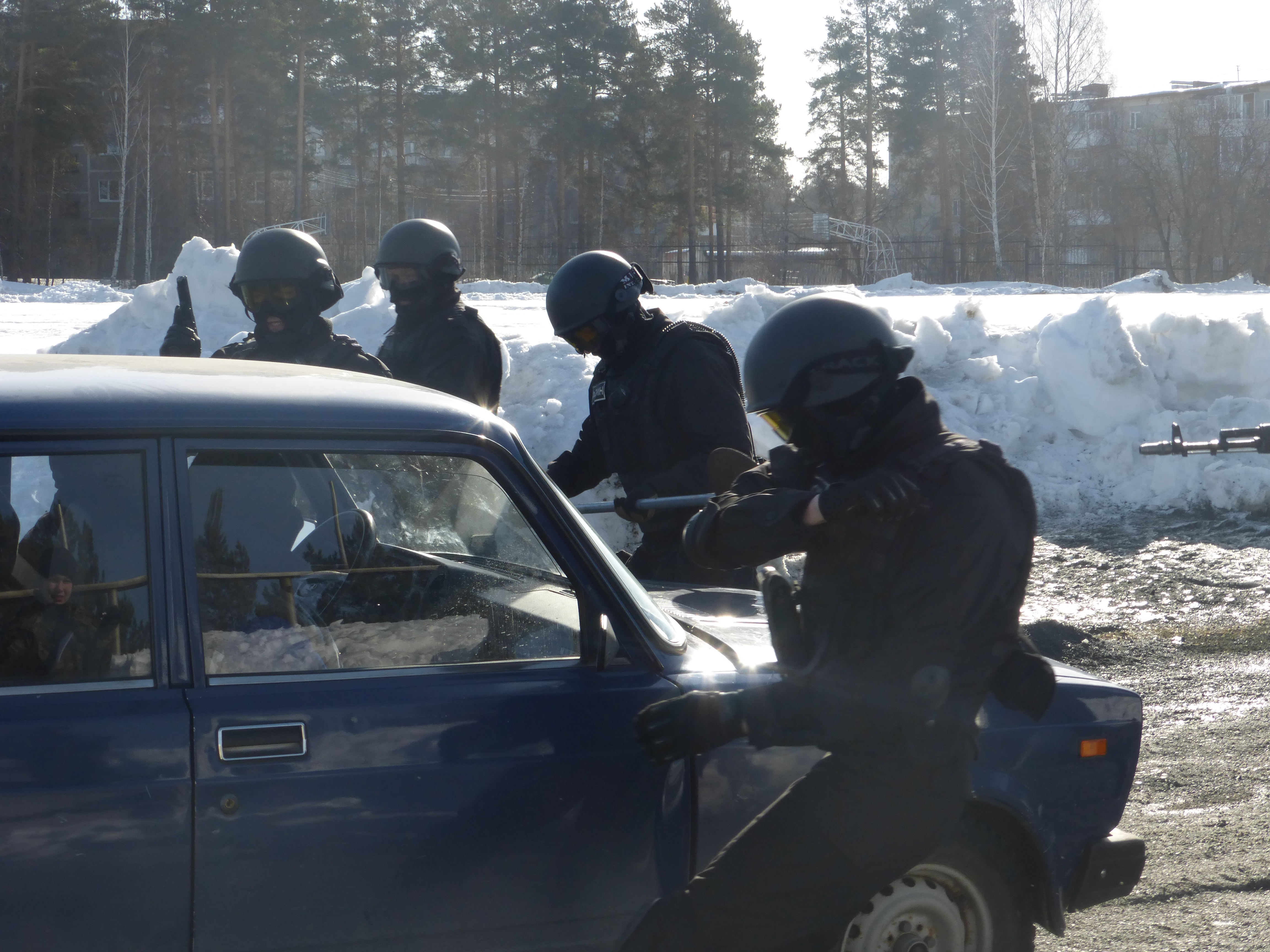 В Первоуральске прошли командно-штабные учения с участием полиции и ГУФСИН