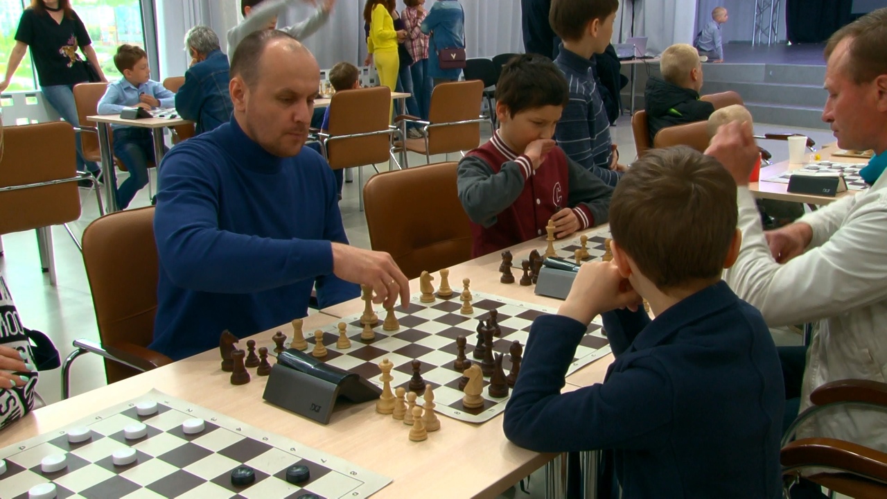 Семейный шахматно-шашечный турнир