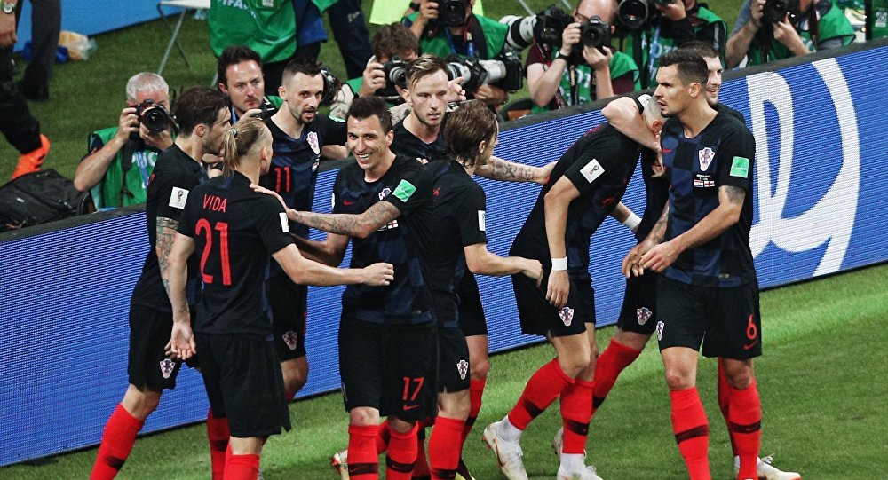 Хорватия обыграла Англию