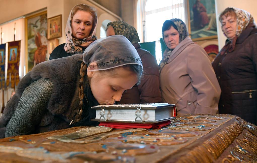 Православные встречают Благовещение
