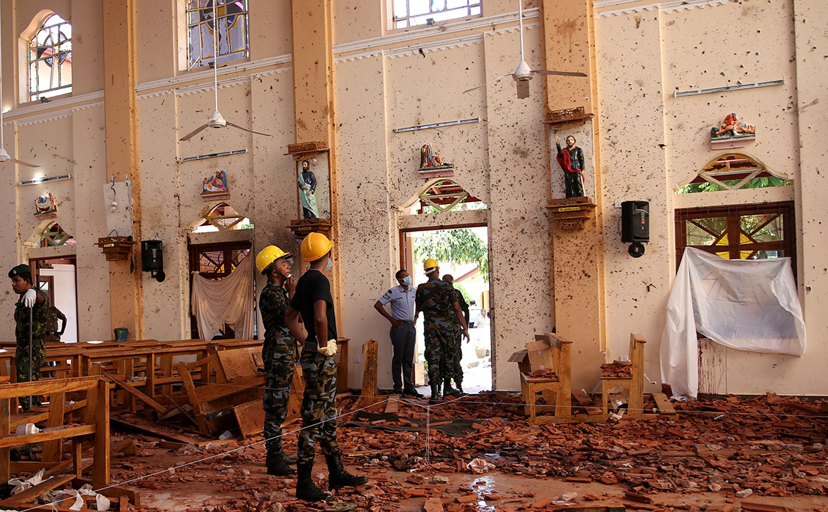 ИГ взяло на себя ответственность за взрывы на Шри-Ланке
