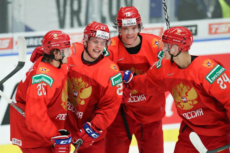 Россия разгромила Германию на молодежном чемпионате мира по хоккею