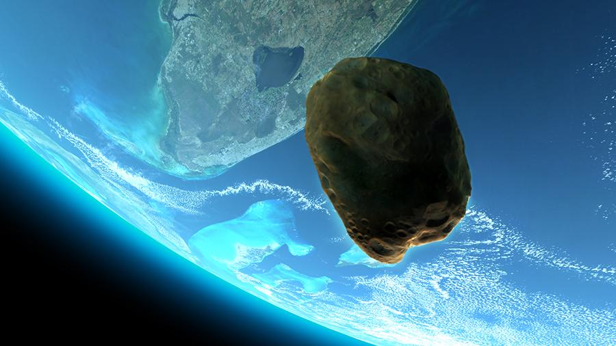 К Земле летит астероида размером с футбольное поле
