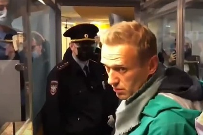 Навального задержали в аэропорту Шереметьево
