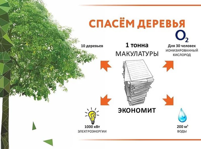 Акция «Сдай макулатуру – спаси дерево!» стартовала в Первоуральске