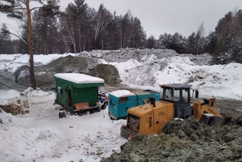 В Свердловской области обнаружили незаконную добычу золота
