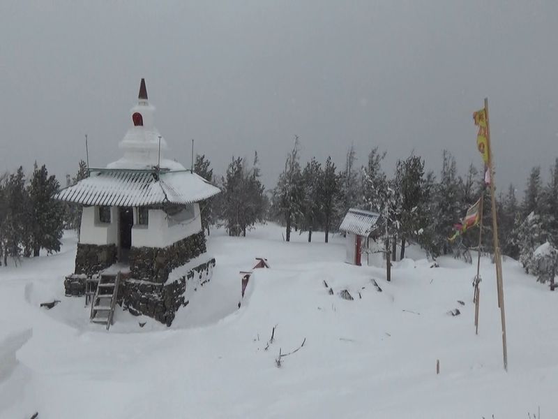 «Евраз» начал снос построек буддистского монастыря на горе Качканар