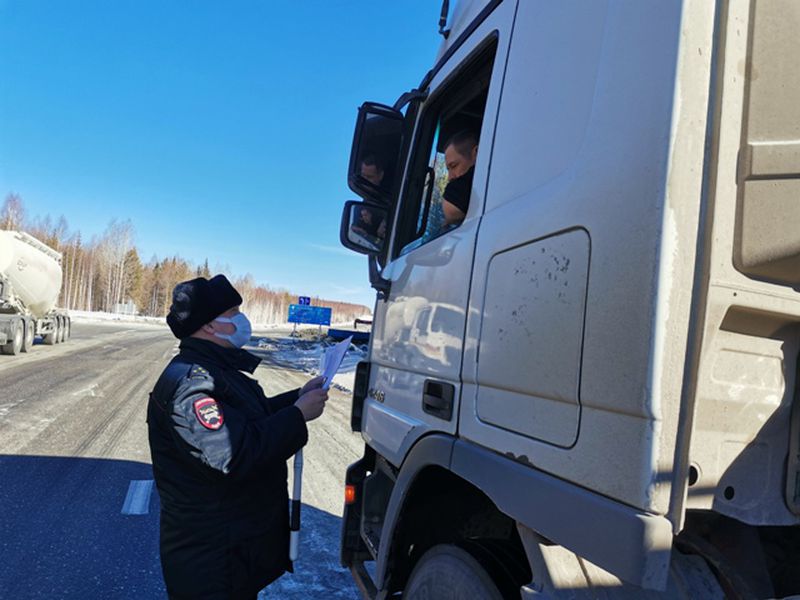 Выявили 1500 нарушений, допущенных водителями грузовиков