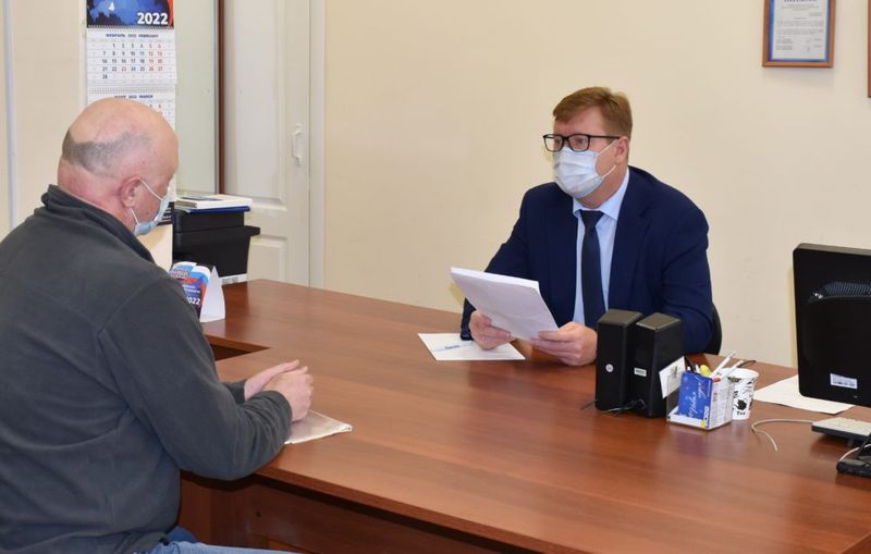 Игорь Кабец провел первый прием жителей в качестве Секретаря местного отделения «Единой России»