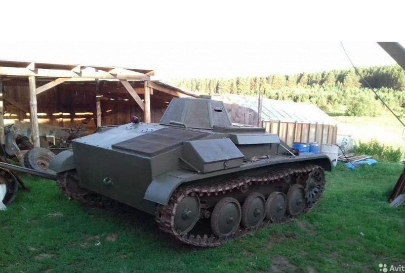 Свердловчанин выставил на продажу танк Т-60