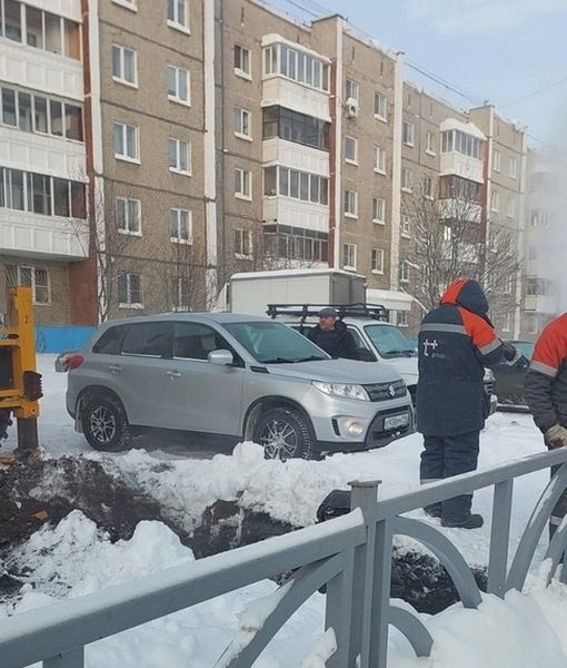 Авария на теплосетях: 3000 человек без отопления и горячей воды