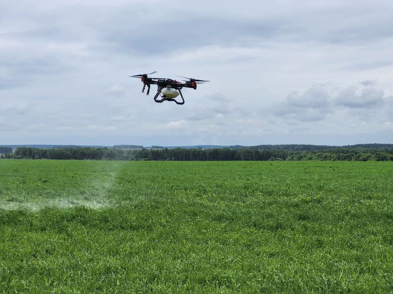 В Свердловской области полевые посевы будут обрабатывать беспилотники