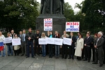 В москве прошел митинг в поддержку российской партии жизни