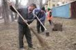 Уборка города началась